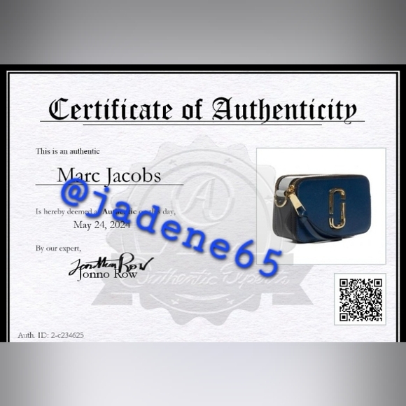 MARC JACOB SNAPSHOT CROSSBODY BAG 💯 AUTHENTIC SAFFIANO LEATHER Original Strap - Picture 15 of 16